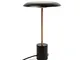 Faro 28388 - HOSHI LED Lampada da tavolo nera e rame spazzolato