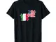 Italia USA Bandiera Americana Italiana Maglietta