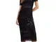Desigual Vest_candem 2000 Black Abito Casual, Nero, XL Donna