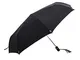 Ombrello pieghevole automatico antivento uomo bam- Pioggia a ombrello a tre ante completam...