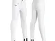 Daslo Pantaloni Bambino 4 Stagioni Jodhpurs 8 Anni, Bianco