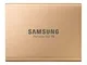 Samsung Memorie T5 da 500 GB, USB 3.1 Gen 2, SSD Esterno Portatile, Oro Rosa (MU-PA500G)