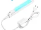 8W UV T5 Lampadina tubo germicida Lampada disinfezione ozono Sterilizzatore UVC Uccidere a...