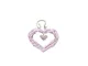 takestop® Cuore in Vimini Palla Doppio Cuore Intrecciato Rattan Palline FUORIPORTA Decoraz...
