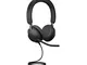 Jabra Evolve2 40 PC Headset – Noise Cancelling UC Certified Stereo Headphones With 3-Micro...