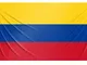 Bandiera Colombiana Grande cm 150x90 bandiera Colombia da balcone per esterno rinforzata c...