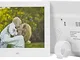 GOHHK Cornice Fotografica Digitale 8 Pollici 800x600 HD IPS LCD e sensore di Movimento, Su...