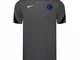 Nike INTER M NK BRT STRK TOP SS CL, T-shirt Uomo, dark grey/Black/(tour yellow) (no sponso...