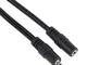 PremiumCord - Cavo prolunga Jack 2,5 mm, Lunghezza 3 m, Presa 2,5 mm, Presa da 2,5 mm, Cav...