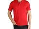 Emporio Armani T-shirt Polo Uomo 8npf01 Racing Red (XXL)