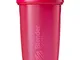 BlenderBottle Classic Loop, Shaker per Frullati di Proteine Unisex-Adulto, Rosa, 590ml