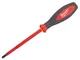 Milwaukee 4932464038 932464038 VDE-Cacciavite a Taglio, 5,5 x 125 mm, Rosso