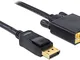 DELOCK CABLE DISPLAYPORT A DVI-D (24+1) 2M NEGRO 82591