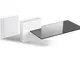 Meliconi Ghost Cubes Shelf Sistema Copricavi Componibile, Bianco