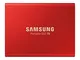 Samsung Memorie T5 da 500 GB, USB 3.1 Gen 2, SSD Esterno Portatile, Rosso (MU-PA500R)