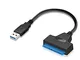 J&J Cavo da USB 3.0 a SATA 22 Pin per Hard Disk HD da 2,5 ottimizzato per SSD HDD per Back...