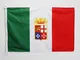 AZ FLAG Bandiera Italia Marina Militare 150x90cm - Bandiera Italiana NAVALE 90 x 150 cm Sp...