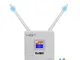 KuWFi Router 4G LTE CPE Doppie antenne Esterne per casa/Ufficio Supporto Funziona con 3 (T...