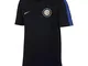 Maglia Allenamento Nera Bambino F.C. Inter 2018/2019 (S 8-10 ANNI)