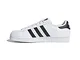 adidas Superstar, Scarpe da Ginnastica Unisex Adulto, Bianco (Ftwr White/Core Black/Ftwr W...