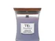 Woodwick Hourglass Candela Profumata Media con Stoppino Scoppiettante, Acqua Termale, Fino...