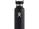 Hydro Flask S18SX001 Flask, 18/8 Stainless Steel, black