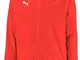 Puma Liga Sideline Poly Jacket Core Jr, Giacca Tuta Unisex-Bambini, Rosso Red White), 164