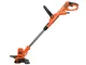 BLACK+DECKER BESTA530-QS Tagliabordi Elettrico Ampiezza Taglio 30 Cm, Impugnatura Ergonomi...