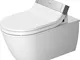 Duravit Wand WC (ohne Deckel) Darling New 620mm, Tiefspüler mit verdecktem Anschluß für Se...