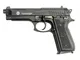Cybergun - Pistola a molla Taurus PT92 / M9 da softair, culatta in metallo, sistema Bax, c...