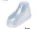 Piede in plastica trasparente per esposizione di scarpe, stivaletti e calze da bambino, 10...
