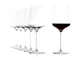 Bicchieri da vino rosso Bordeaux Stölzle Lausitz Quatrophil 644ml, set da 6, come soffiati...