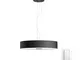 Philips Lighting Dimmer Switch Included Fair Suspension Light Hue Integrata, 39 W, Nero, 4...