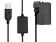 ACK-E8 Kit adattatore di alimentazione USB Sostituzione LP-E8 DR-E8 Batteria accoppiatore...