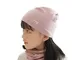 VUCDXOP Beanie Cappello Loop Sciarpa Set Ragazzi Ragazze Beanie Hats + Tube Sciarpa Set di...