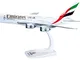 Herpa 607018 - Modellino Aereo Emirates Airbus A380-800