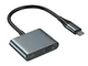 JUCONU Adattatore HDMI per iPhone, Digital AV Adapter Plug and Play Convertitore Display S...