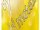 Carnival Toys Tubo spara coriandoli e stelle filanti in carta oro, alto cm.30 ca., con fun...