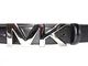 Michael Kors Mens MK Logo Belt Black (34)
