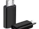 iJiZuo Adattatore Micro USB a USB C [2 Pezzi], Micro USB (Maschio) a USB C (Femmina) Adatt...