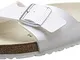 Birkenstock, Madrid BS 0040793, Sandali, Donna, Bianco, 39 EU