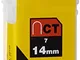 STANLEY 1-CT109T Graffette Tipo 7, Set di 1000 pz, 14 mm