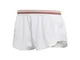 adidas Stella McCartney Barricade Pantaloncini da Donna, Bianco, Rosa, L