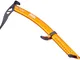 PETZL gullyice, Piccozza per Ghiaccio. Unisex-Adulto, Colore: Arancione, 45 cm