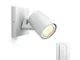 Philips Lighting Hue Runner White Single Faretto LED Singolo con Dimmer Incluso GU10, 5.5...