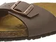 Birkenstock, Madrid BS 0040793, Sandali, Donna, Marrone (Nubuck Mocca), 40 EU