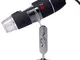 Nuovo 1600X 2MP Zoom Microscopio 8 LED USB Digital Handheld Magnifier Endoscope Camera
