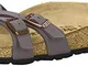 Ciabatta donna Birkenstock, mod. Almere, art. 323203, colore mocca, tomaia Birkoflor