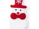 BigBuy Christmas Magnete Taglia Unica Bianco