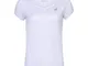 Babolat Play Capsleeve - Maglietta da Donna, Colore: Bianco